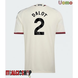 Manchester United Diogo Dalot #2 Terza Maglia 2026-27 Manica Corta Manchester United Diogo Dalot #2 Terza Maglia 2026-27 Manica Corta